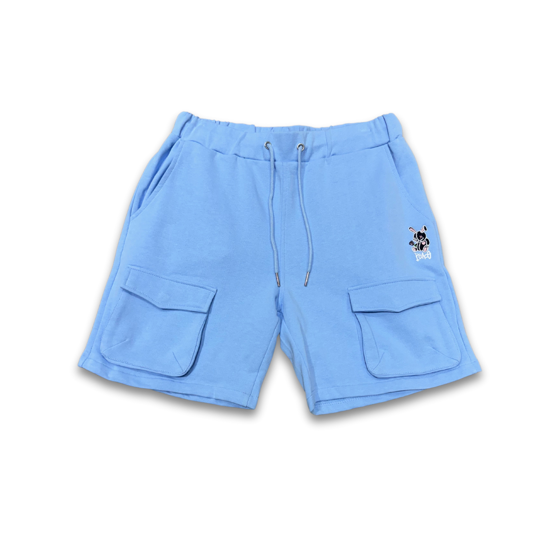 LUCKY CHARM SHORTS - LIGHT BLUE