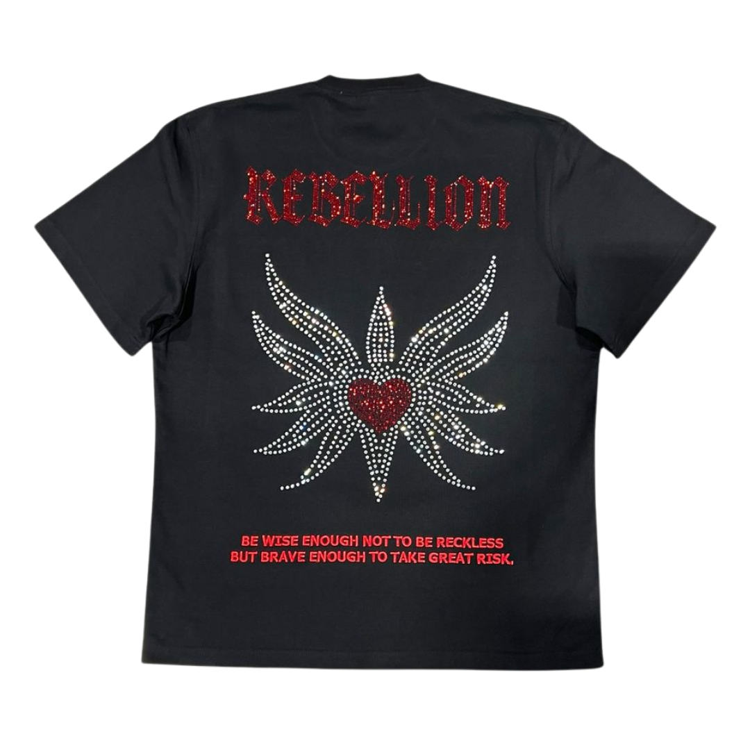 REELISTIK REBELLION TEE - BLACK