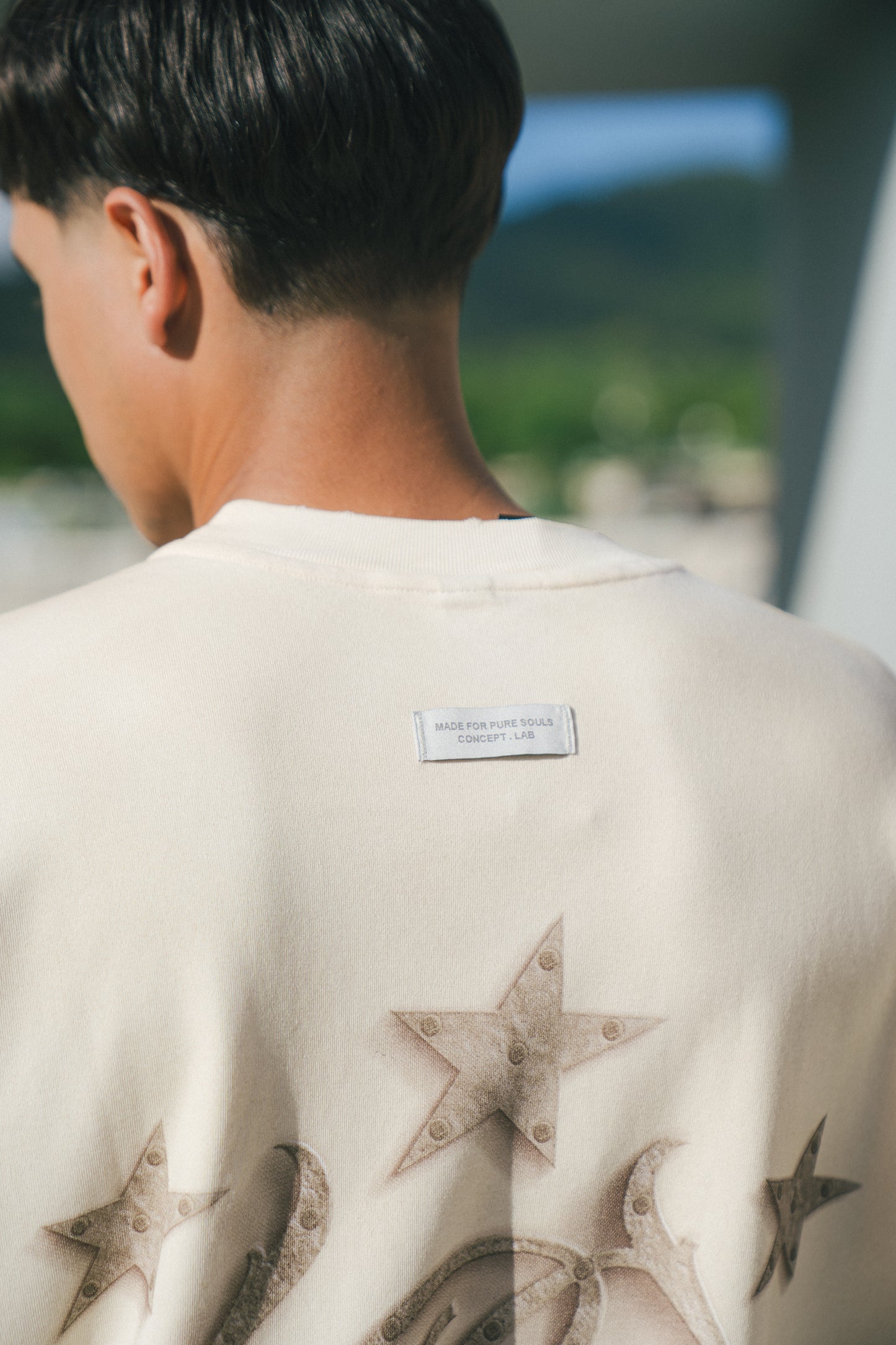 PURE RUSTIC TEE - WASHED TAUPE