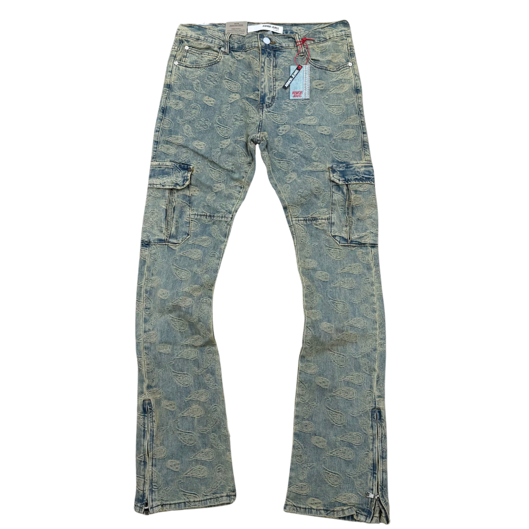 ARMOR JEANS PAISLEY EMBROIDERED - VINTAGE
