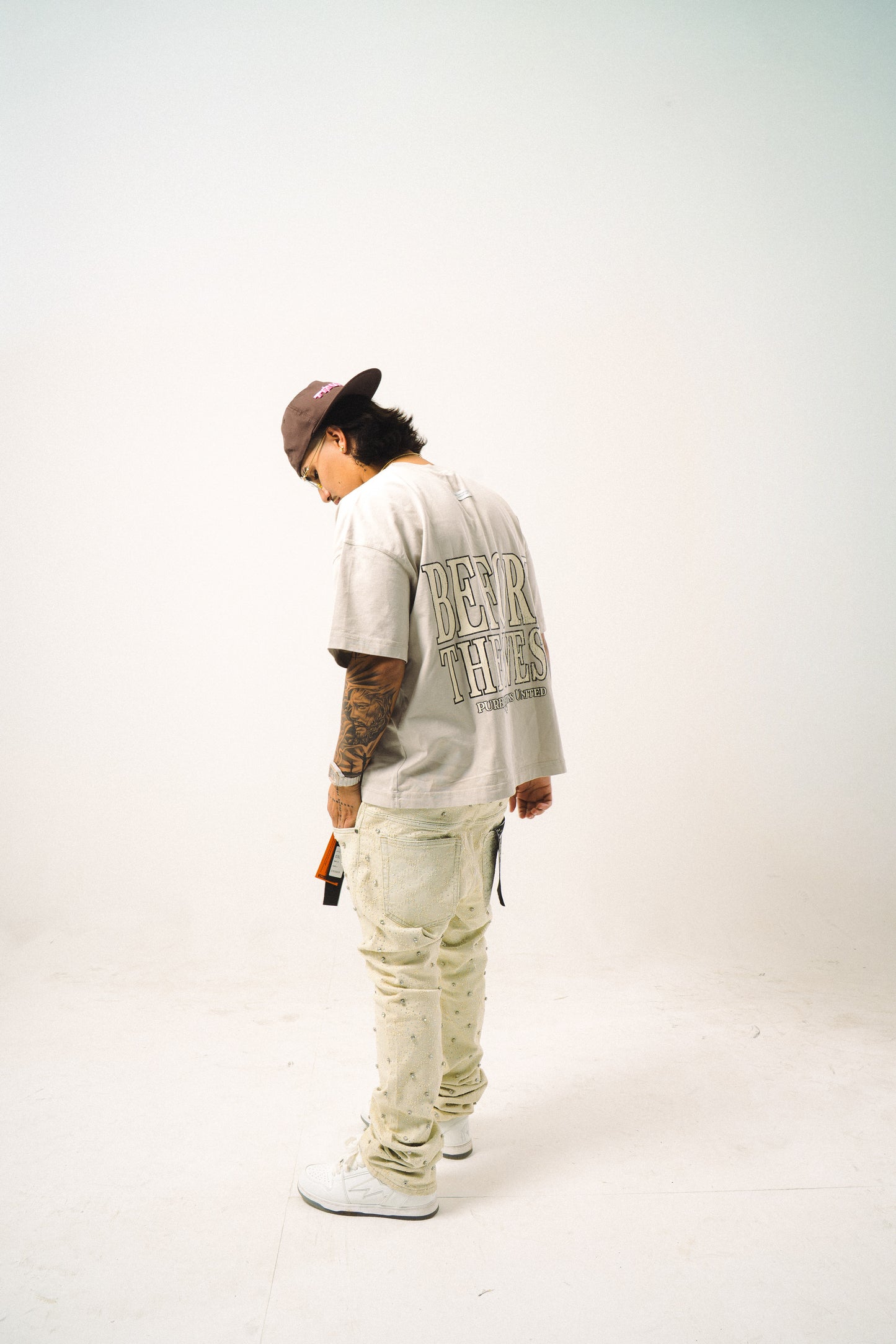 PURE BTW TEE - SAND