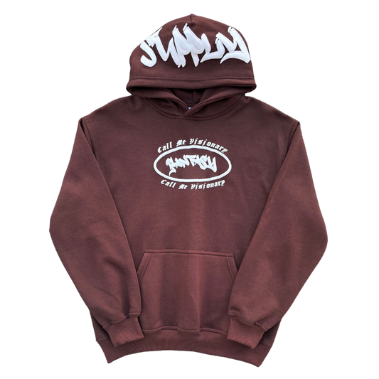 CALL ME VISIONARY VOL. 2 - BROWN HOODIE