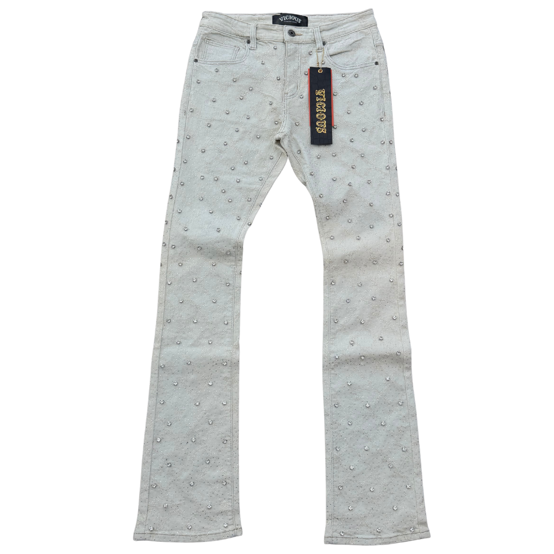 VICIOUS RHINESTONE DENIM