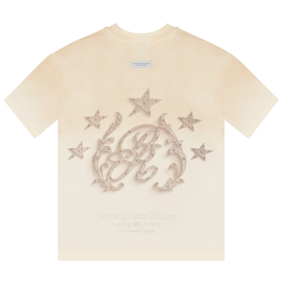 PURE RUSTIC TEE - WASHED TAUPE