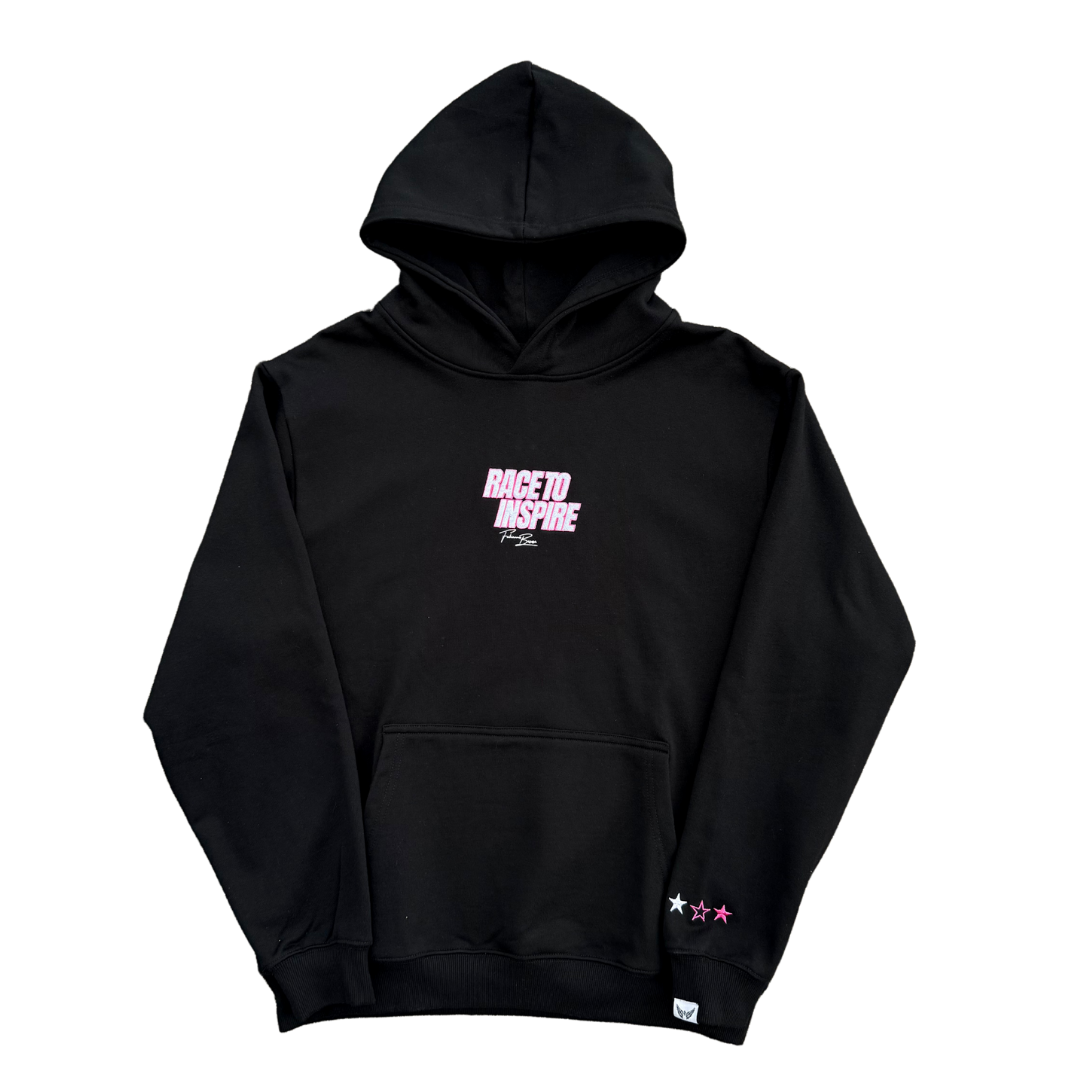 ‘RACE TO INSPIRE’ BLACK HOODIE