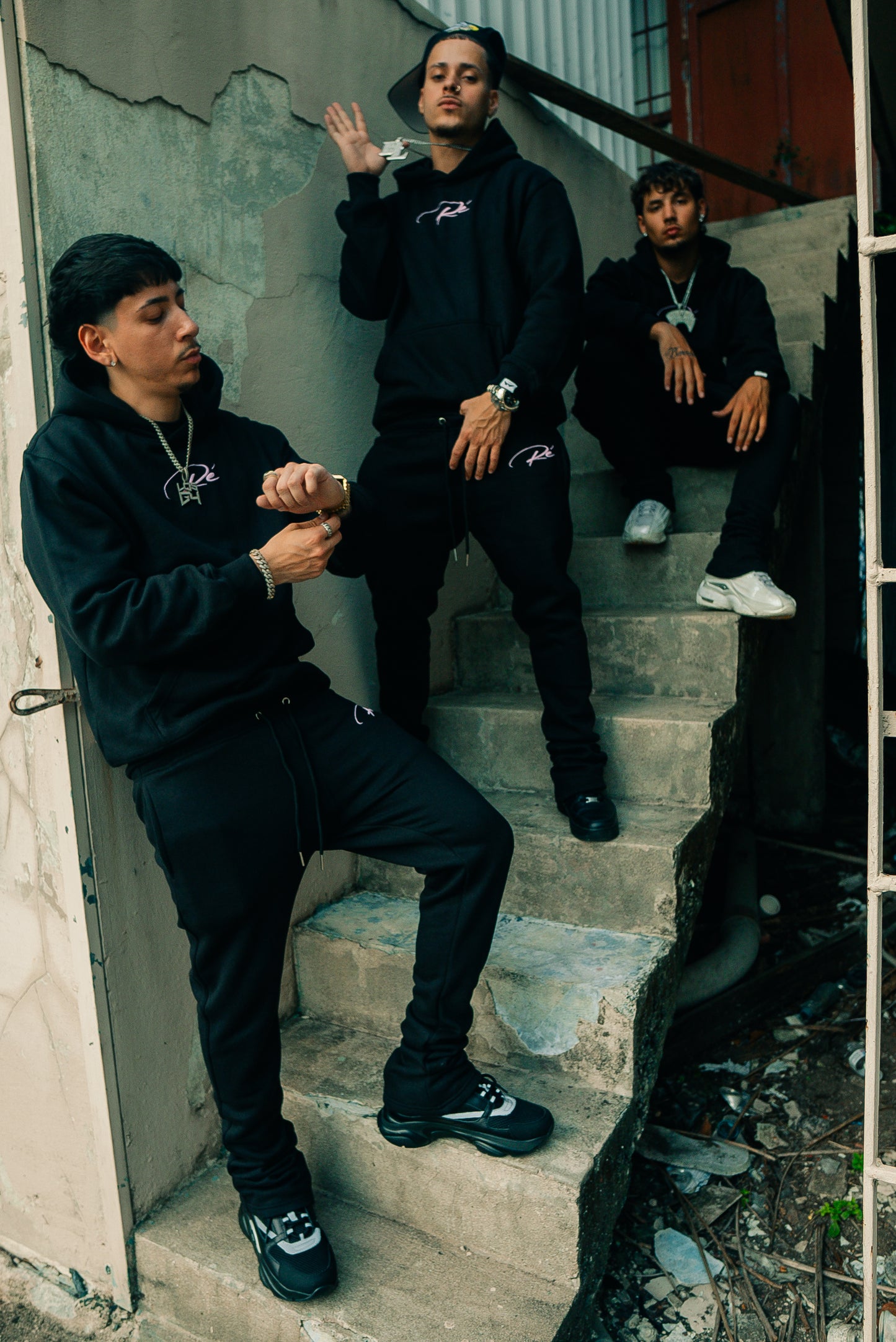 REMERS x FANTASY SUPPLY HOODIE - BLACK