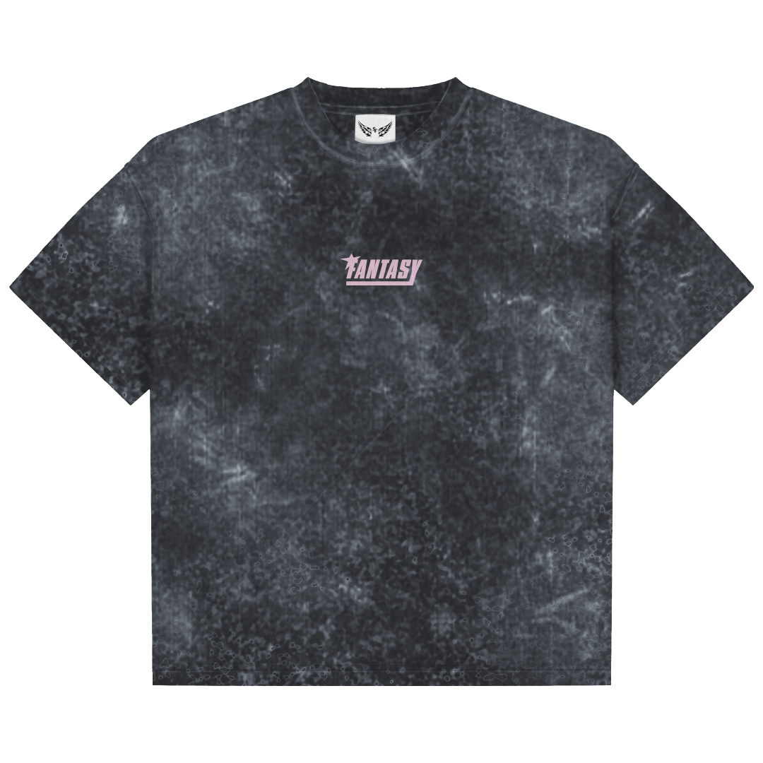 FANTASY SUPPLY MONOGRAM TEE - WASHED GREY