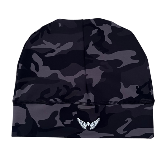 FANTASY SUPPLY CAMO SKULL CAP - BLACK