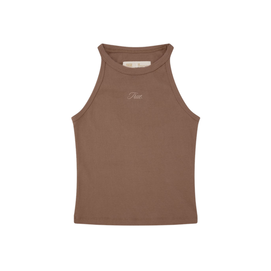 TRUE TANK TOP - CAFÉ
