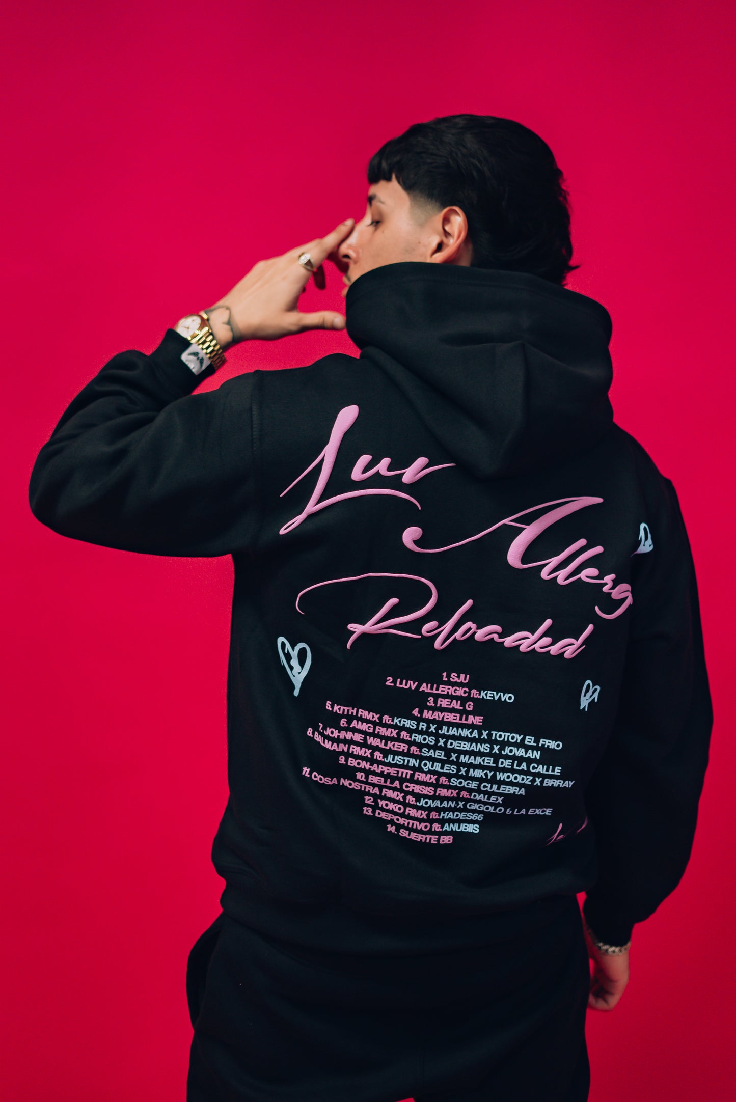 REMERS x FANTASY SUPPLY HOODIE - BLACK