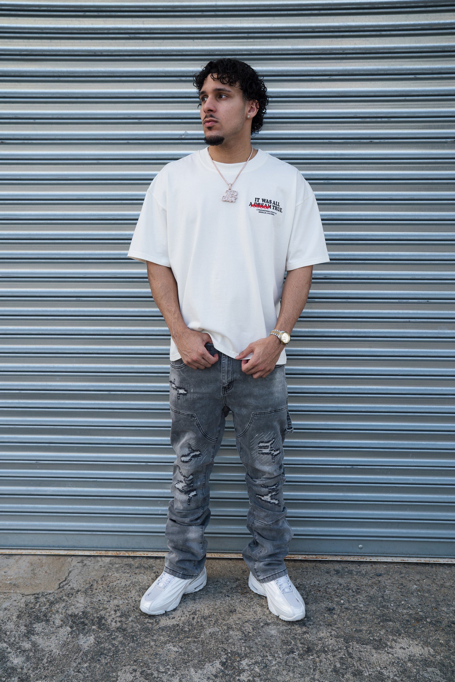 ARMOR JEANS VINTAGE CARPENTER - GREY WASHED