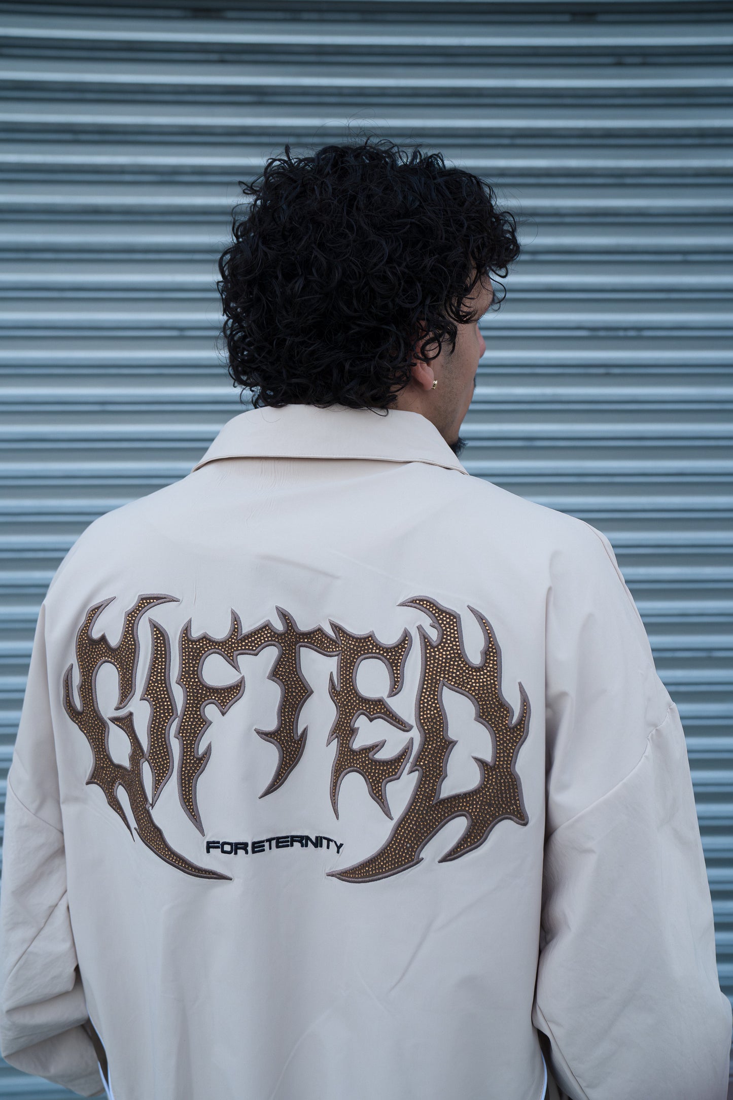 GFTD TRACK JACKET - BONE