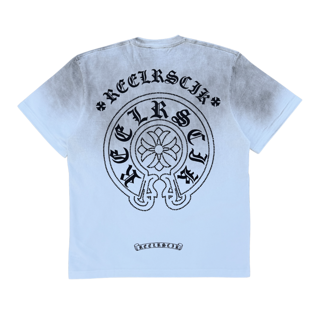 REELISTIK EMBLEM TEE - WASHED WHITE