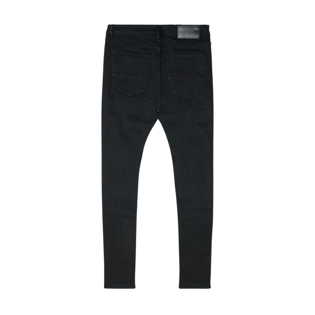 SUPPLY DAVE SKINNY JEANS - BLACK