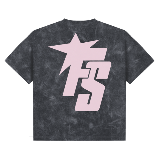 FANTASY SUPPLY MONOGRAM TEE - WASHED GREY