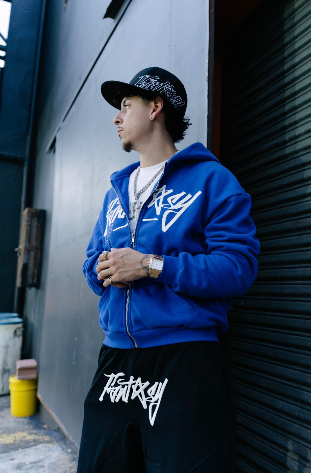 FS ZIP UP HOODIE - BLUE (BACK SOON)