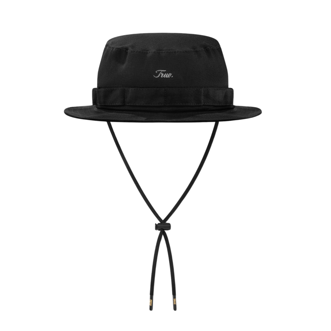 TRUE BUCKET HAT - BLACK