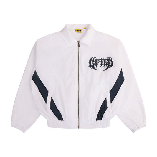 GFTD TRACK JACKET - WHITE