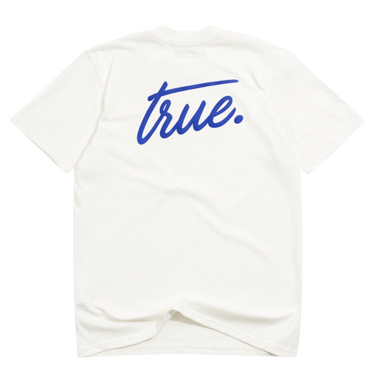 TRUE CURSIVE TEE - BEIGE