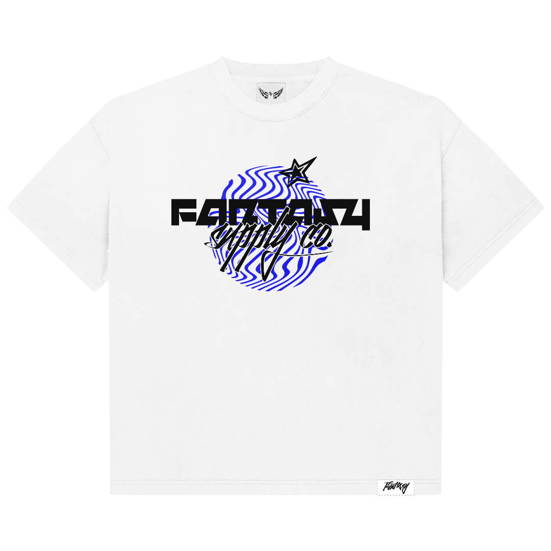 FS MONOGRAM TEE - WHITE (BACK SOON)