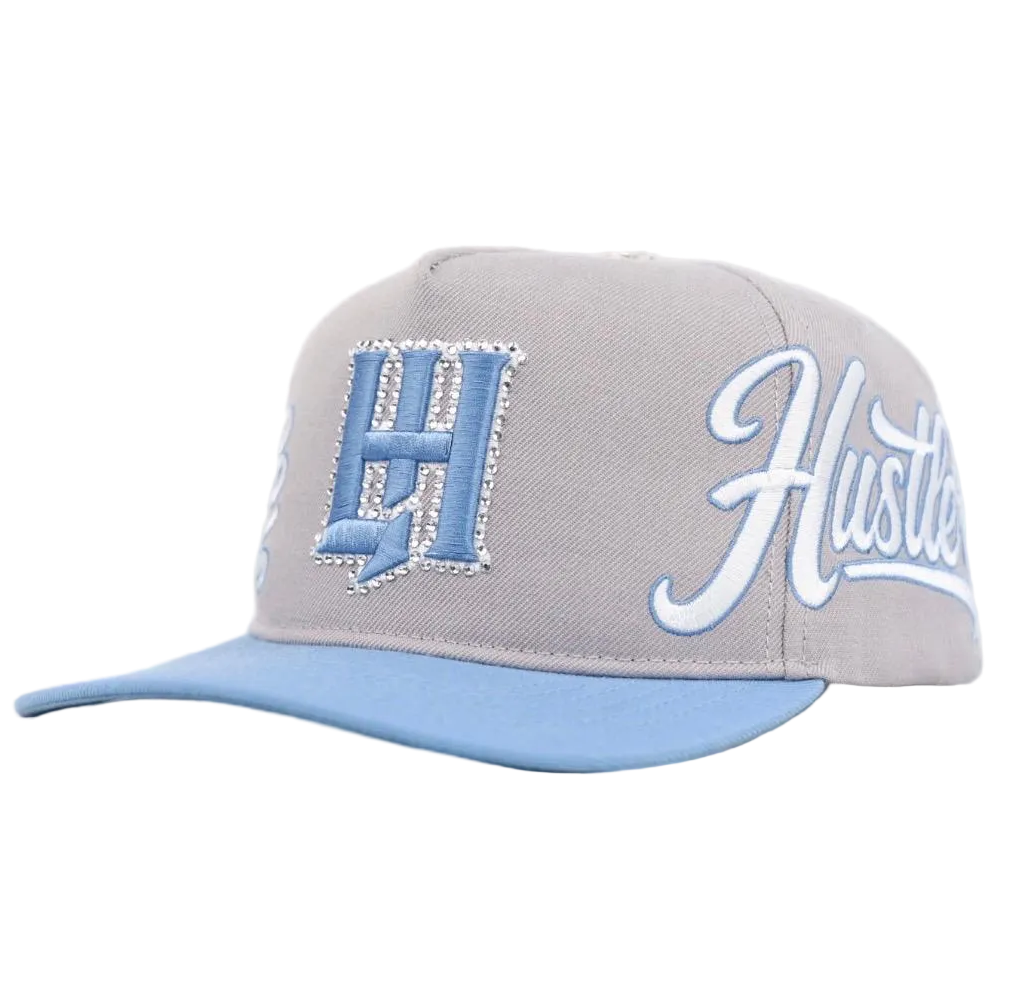 LIFE HUSTLERS CAP - GREY / BLUE