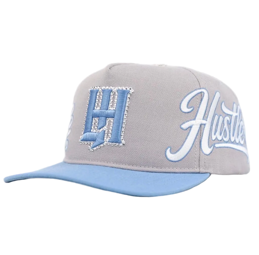 LIFE HUSTLERS CAP - GREY / BLUE