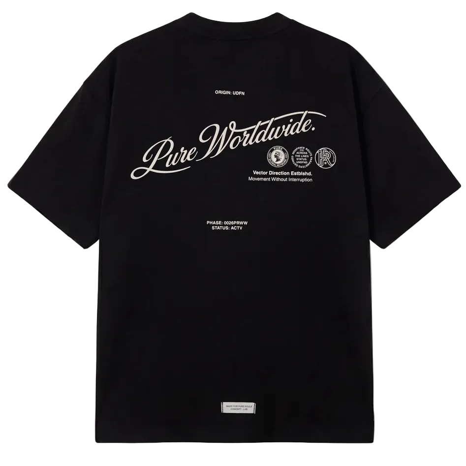 PURE ATL TEE - BLACK