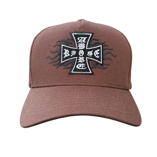 RISE ABOVE SNAPBACK - BROWN