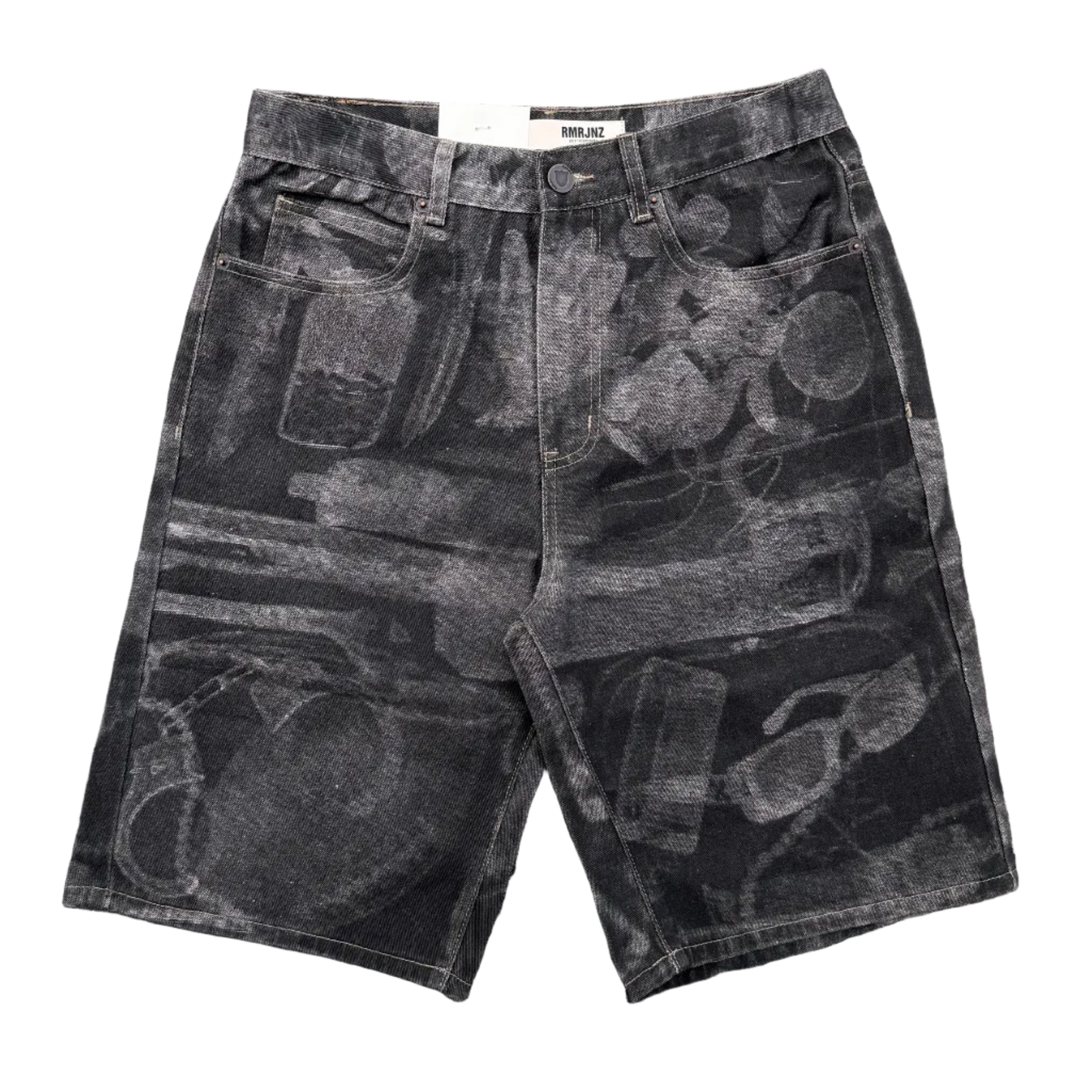 ARMOR JEANS JORTS - GREY