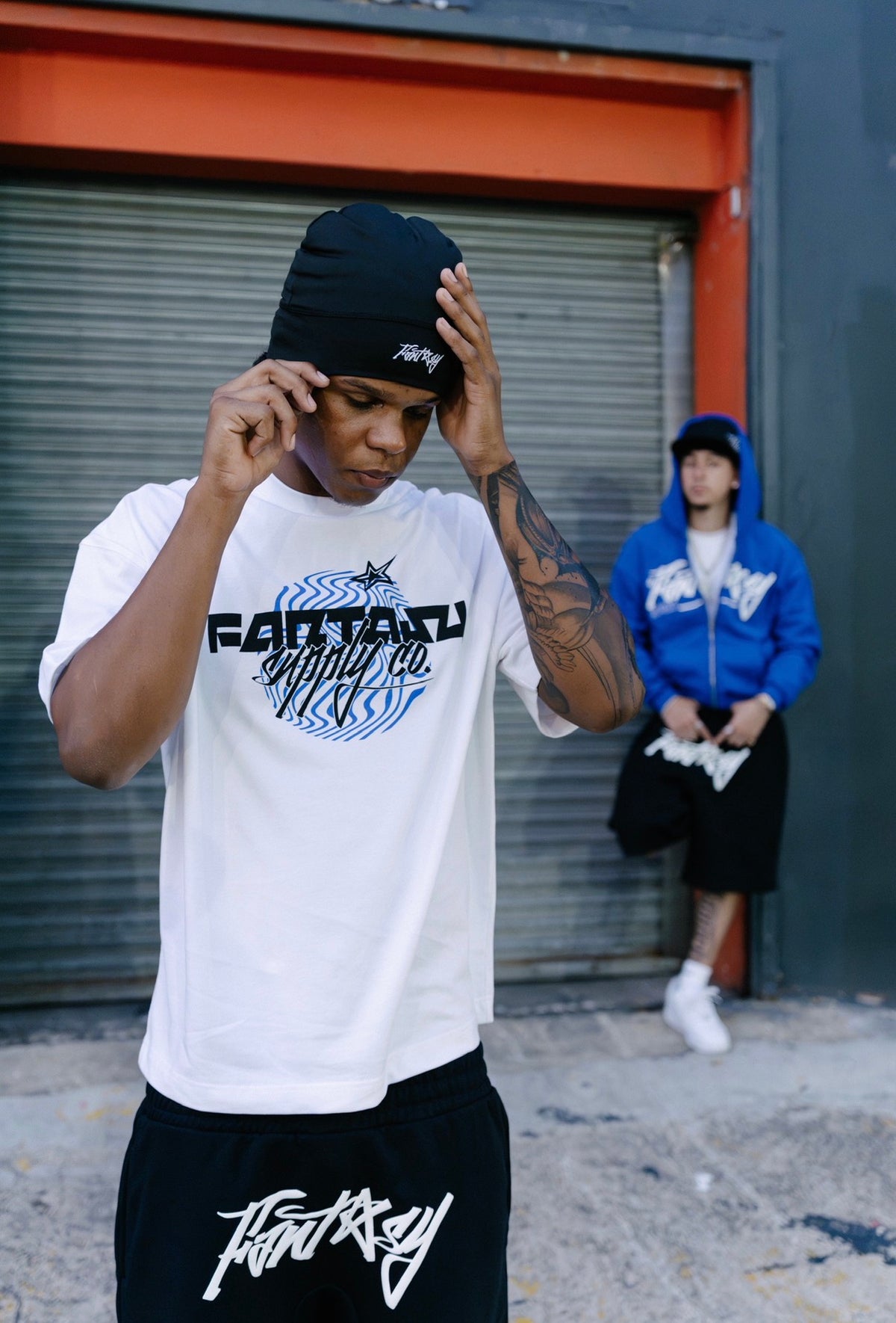 FS MONOGRAM TEE - WHITE (BACK SOON)